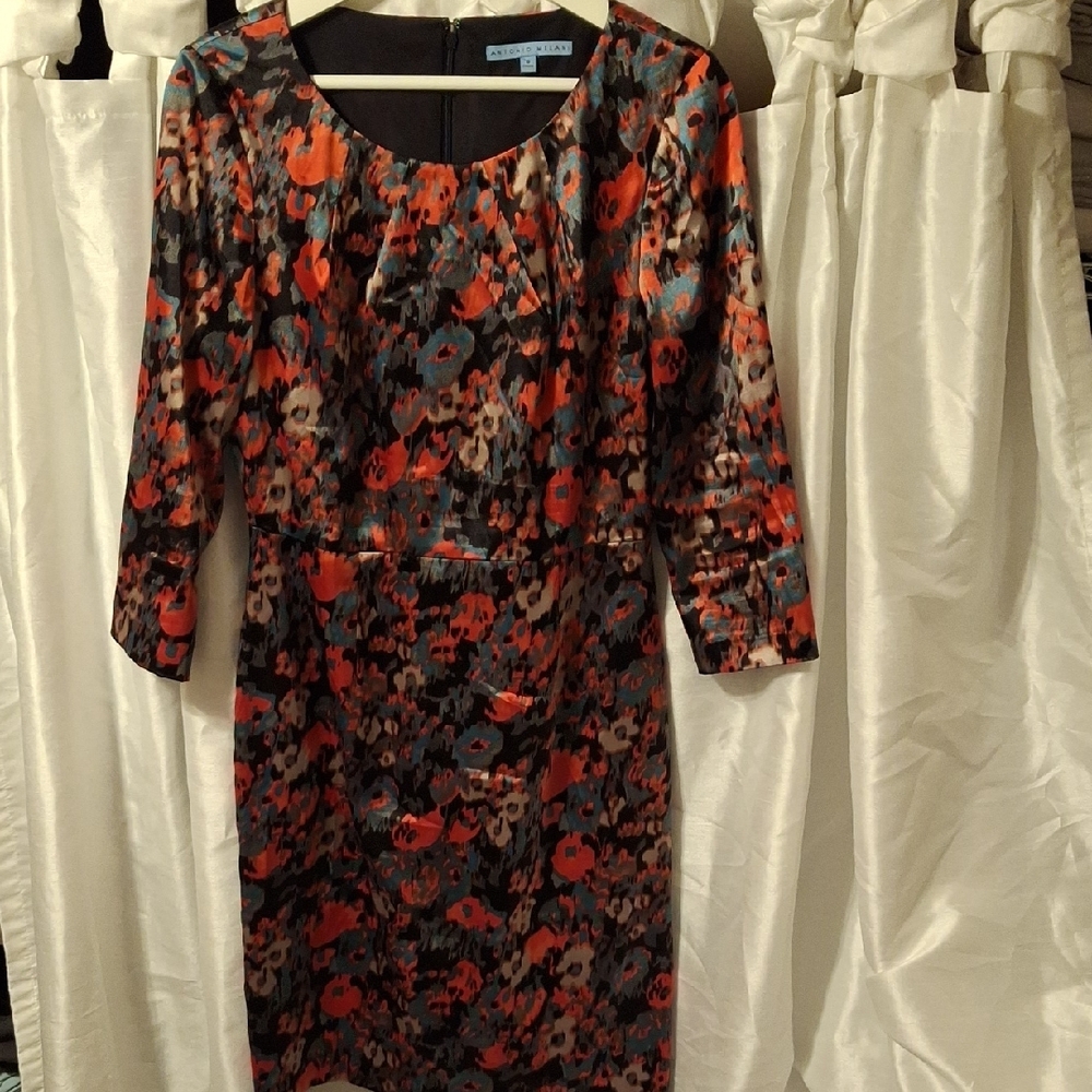 ANTONIO MELANI Multicolor Floral Dress 6 💜💜💜💜